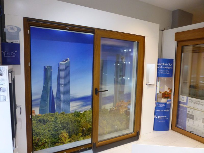 Trabajo de instalación de ventanas de PVC realizado por Ventanas Vaquero en Madrid